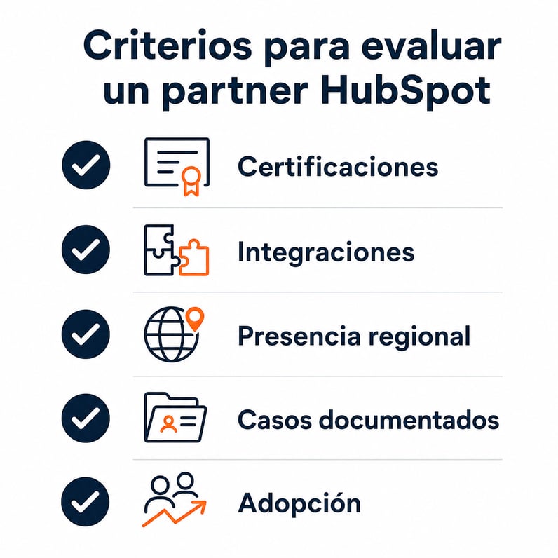 Checklist Criterios Evaluacion Partner HubSpot